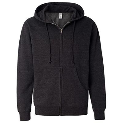 Independent Trading Co. Midweight Zip Hood Sweatshirt SS4500Z-ChrclHth-XL