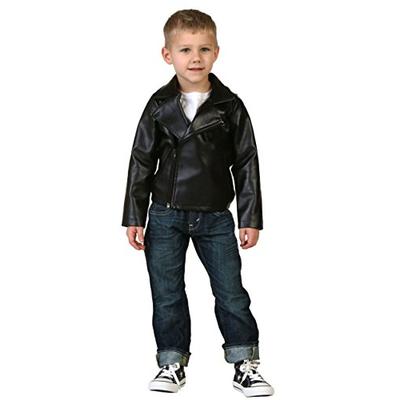 Toddler Boys Grease T-Birds Black Movie Jacket Costume - 4T
