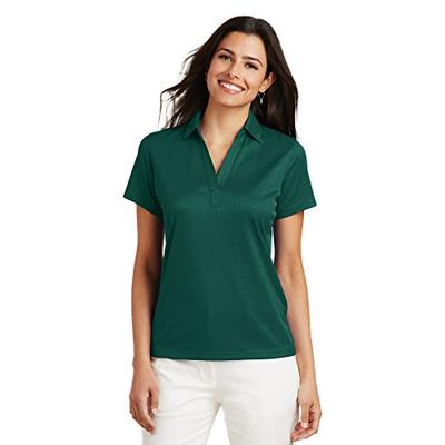 Port Authority Ladies Performance Fine Jacquard Polo 3XL Green Glen