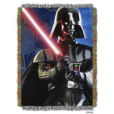 Disney's Star Wars, "Sith Lord" Woven Tapestry Throw Blanket, 48" x 60", Multi Color