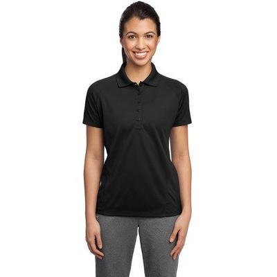 Sport-Tek Women's Dri Mesh Pro Polo L Black