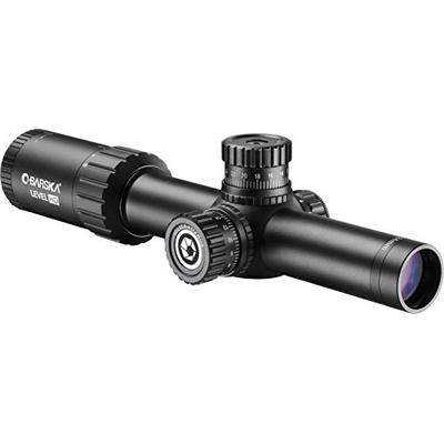 BARSKA Level HD 1-6x24mm Level HD FFP Riflex, 40mm, Black