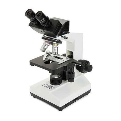 Celestron CB2000C Compound Binocular Microscope w/40x - 2000x power, mechanical stage, 4 Fully achro