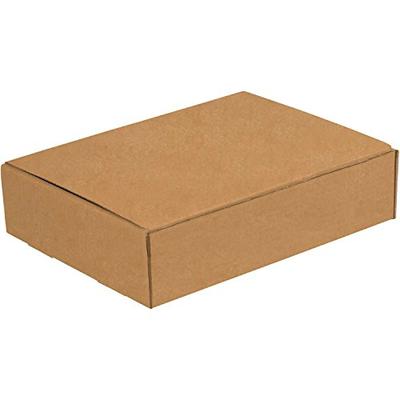 12"x9"x4" Corrugated Mailer, 200 lb. Test/ECT-32-B Kraft, 50 Pack