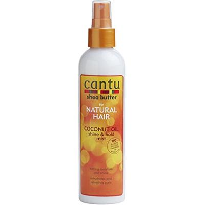 Cantu Coconut Oil Shine & Hold Mist, 8.4 oz (Pack of 4)